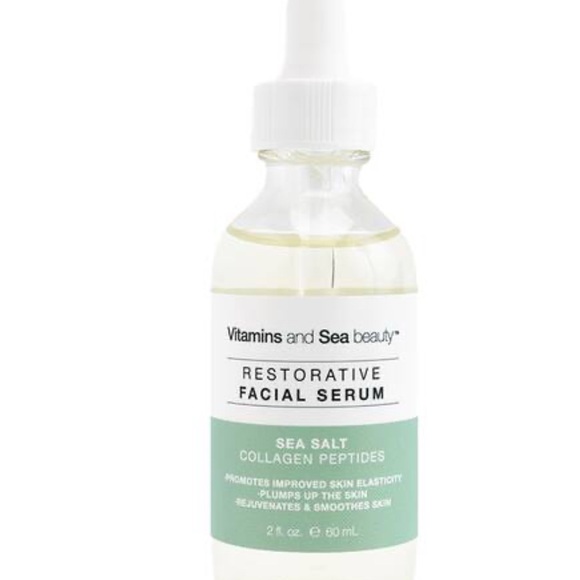 Other - Vitamins and Sea Beauty Sea Salt and Collagen Peptides Serum Anti-Aging NEW PC